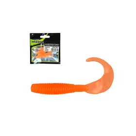   Wizard Harpex Twist Fluorange 5cm Leurre Artificiel 5pi&egrave;ces