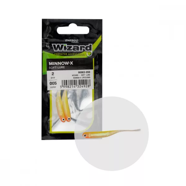 Wizard Minnow-X Col. 004 2Pcs/Sac