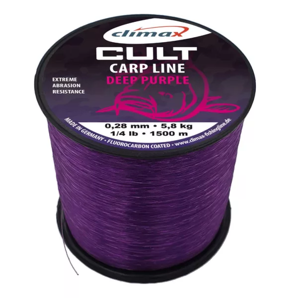 Climax Cult Carp Deep Purple Mono 1000m 0,32mm Monofil Főzsinór