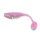 L&K Floating Shad Leurre souple 45mm Rose - 5 pièces