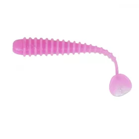 L&K Floating Long Fly Leurre souple ROSE 50mm - 8pcs
