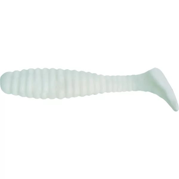 Manns Bait Co. Ltd Swimmin Grub Leurre souple W 110mm - 5 pièces - Queue en disque
