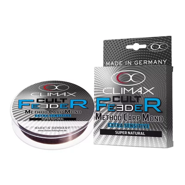 Climax Cult Feeder Method Carp Mono 300m 0,20mm Dark Brown Monofil Főzsinór