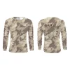 T-shirt UV Camou Carp Academy L