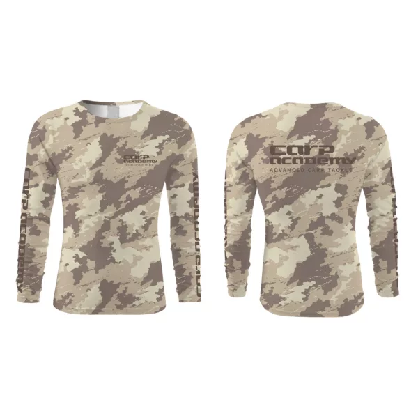 T-shirt UV Camou Carp Academy L