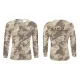 T-shirt UV Camou Carp Academy L