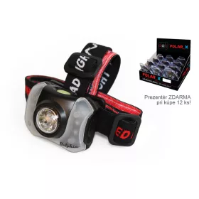 Lampe frontale Delphin POLAR_X 5+4 LED