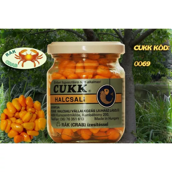 Cukk Maïs Doux Orange (Arôme Crabe)