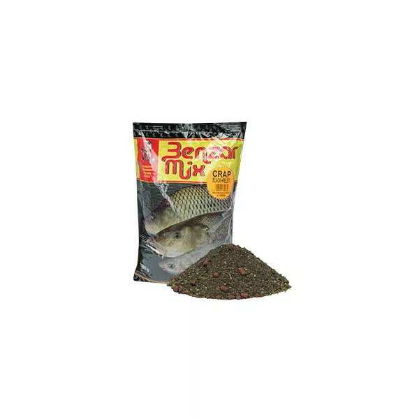 Benzár Mix Amorce Pellets Carpe Noire 1kg