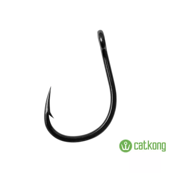 Hameçon simple Delphin Silure CATKONG SuPOWER / 4pcs 8/0 FLAT-O