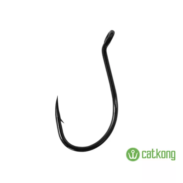 Hameçon simple Delphin Silure CATKONG SuPOWER / 4pcs 6/0 BEND-O
