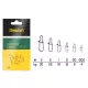 Delphin Fastlock Snap C-01/10db BN/3