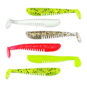   Nevis Impulse Shad 6,3cm 1,77gr 6pcs/paquet 5 couleurs Leurre en plastique