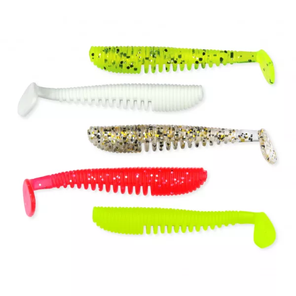 Nevis Impulse Shad 7,5cm 3,05gr 5pcs/paquet 5 couleurs Leurre en plastique