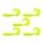 Nevis Twister 7,5cm 4,17gr 5db/cs Leurre en plastique Jaune
