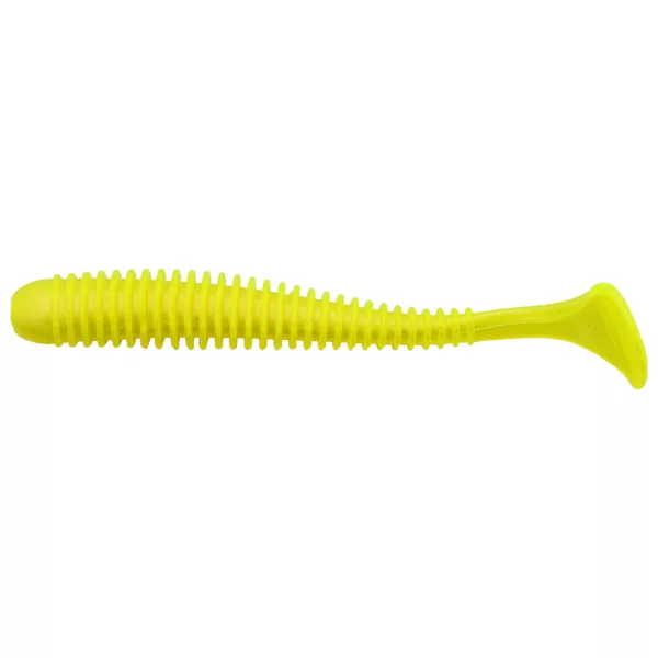 Vantage Longer 8,75cm 3,77gr 5 pièces/paquet Jaune citron Leurre souple en plastique