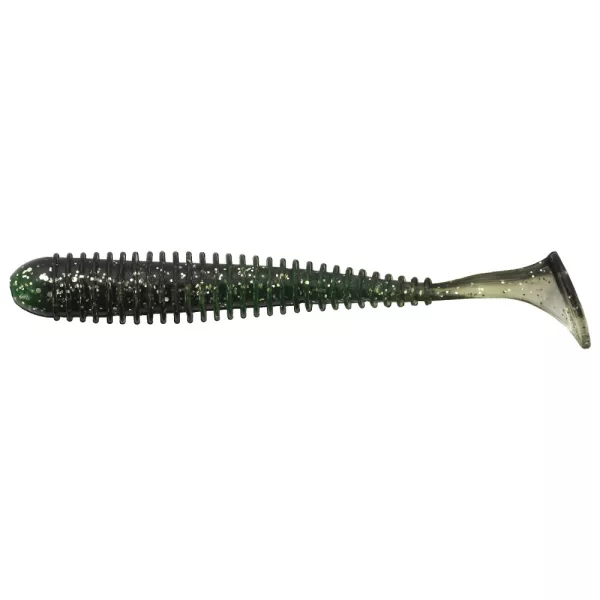 Nevis Vantage Longer 8,75cm 3,77gr 5db/cs Leurre en plastique Paillettes Noir-Argent
