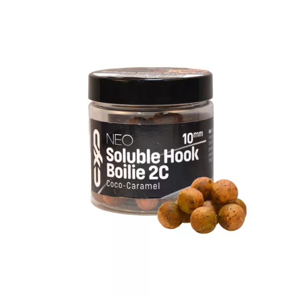 Carp Expert Neo Soluble Hook 2C 10mm Kókusz-Karamell Oldódó Csalizó Bojli 60gr