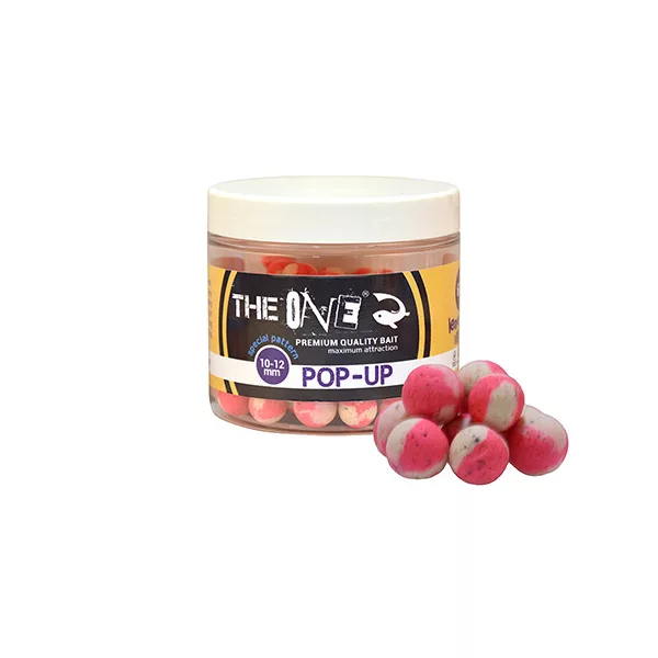 The One Pop Up Lemon Fish Garlic Rose-Blanc 10-12mm Pop Up 60gr