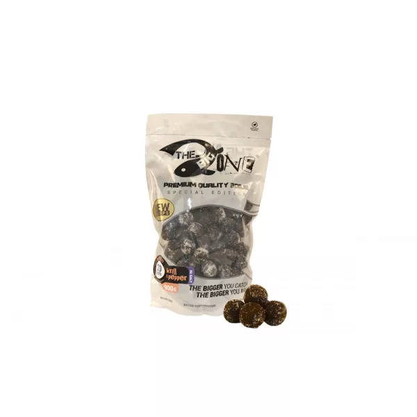 The Big One Boilie In Salt Krill&Pepper 20mm Bouillette salée 900gr