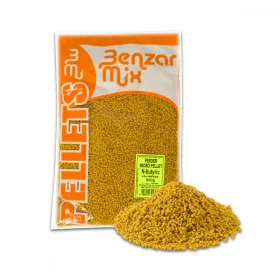   Benzar Mix Micro-granulés Feeder 800Gr Mélange Carpe Couleur 1.5Mm