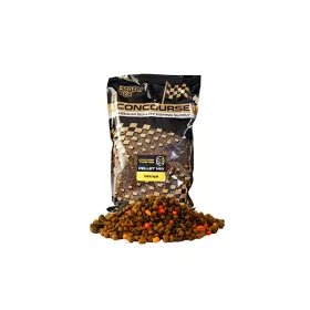   Benzár Concourse Twister Pellet Mix Chili-Squid Chili-Calmar Granulé d'amorçage 800gr