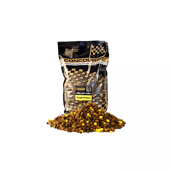 Benzár Concourse Twister Pellet Mix Pineapple-N-Butyric Ananas-Acide Butyrique Granulé d'amorçage 800gr