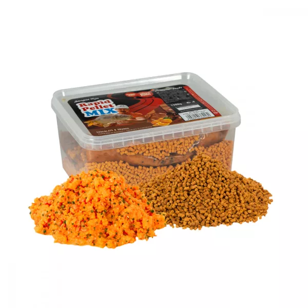 Benzar Rapid Pellet Mix 1200Gr Choko Orange