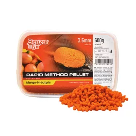   Benzár Mix Rapid Method Pellet 3,5mm Mangue-Acide butyrique Pellet Box 600gr