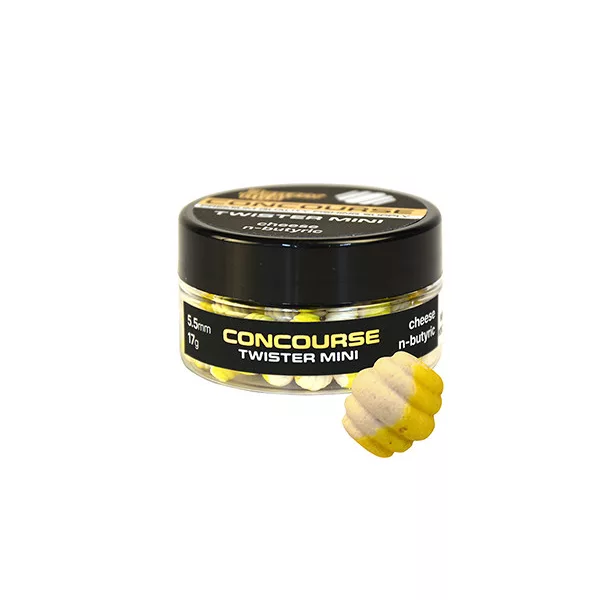 Appât à hameçon Benzár Concourse Twister Mini Fromage-Acide Butyrique 5,5mm 17gr