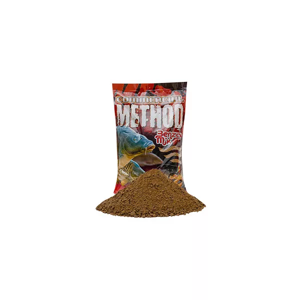 AMORCE COMMERCIALE BENZÁR MIX SCOPEX&FISH BRUN FONCÉ 800gr - À base de farine de poisson