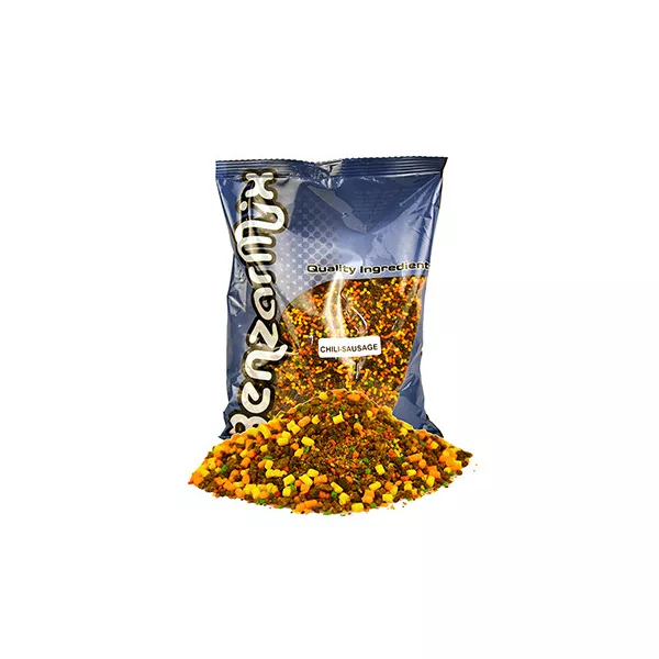 Benzár Mix Crushed PVA Bag Mix Chili-Saucisse Amorce 800gr