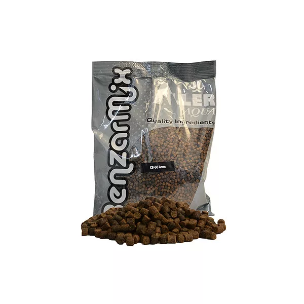Benzar Pellets concassés Farine de poisson 800gr Pellets d'amorçage