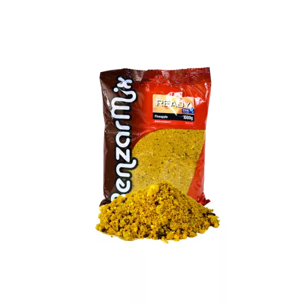 Benzár Mix Ready Carp Groundbait Amorçage Pré-mélangé Ananas 1kg