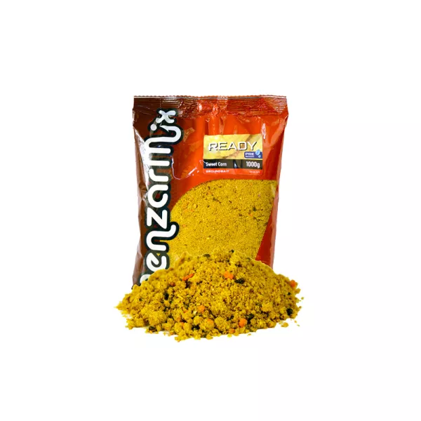Benzár Mix Ready Carp Groundbait Amorçage Pré-mélangé Maïs Doux 1kg