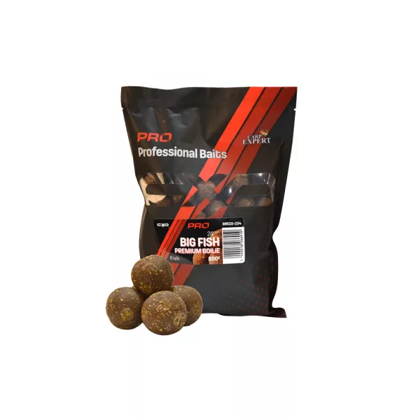 Carp Expert Pro Big Fish Premium Boilie Fish 24mm Etető Bojli 800gr