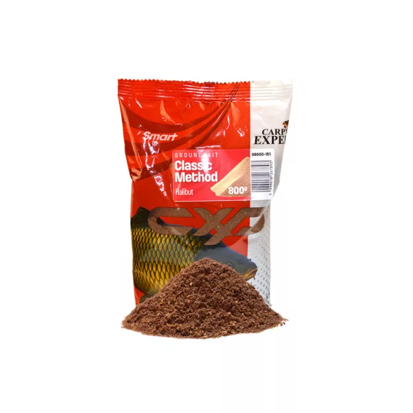 Carp Expert Smart Groundbait Classic Method Halibut Etetőanyag 800gr