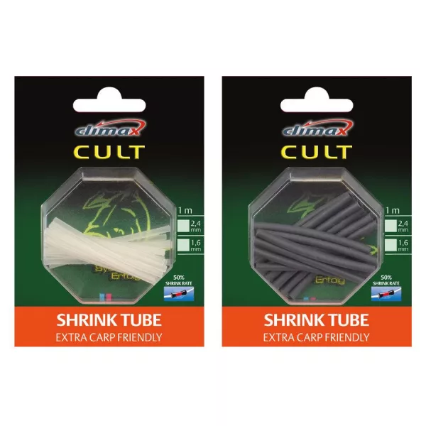 Climax Cult Carp Shrink Tube 50cm 2,4mm Clear Zsugorcső