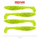 Reiva Zander Power Shad 10cm 7,05gr 4 pièces/paquet (Fluo Vert Paillettes II.)