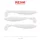 Reiva Zander Power Shad Leurre souple Classic White 12,5cm 3pcs
