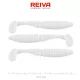 Reiva Zander Power Shad Leurre souple Classic White 12,5cm 3pcs