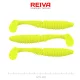 Reiva Zander Power Shad Leurre souple Lemonade 12,5cm 3pcs