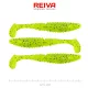 Reiva Zander Power Shad Leurre souple Poppy Green 12,5cm 3pcs