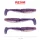 Reiva Zander Power Shad Purple Pearl 12,5cm Leurre en plastique 3pcs