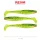 Reiva Zander Power Shad Watermelon 12,5cm Leurre en plastique 3pcs