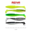 Reiva Zander Power Shad 8cm 3,18gr 5 pièces/paquet (5 couleurs) Leurre souple en plastique