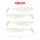 Reiva Flat Minnow Shad 10cm Pearl Dot Leurre en plastique 4pcs