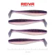 Reiva Flat Minnow Shad 10cm Purple Pearl Leurre en plastique 4pcs