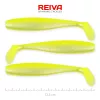 Reiva Flat Minnow shad 12,5cm 3 pièces/paquet (Jaune-Argent) Leurre en plastique