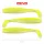 Reiva Flat Minnow shad 12,5cm 3 pièces/paquet (Jaune-Argent) Leurre en plastique